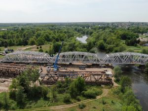 Od czerwca pociągi pojadą odnowionym mostem w Tomaszowie Mazowieckim
