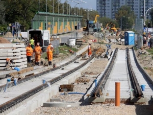 Warszawa: budowa tramwaju na Bemowie idzie pełną parą