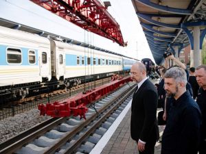 Ukrzaliznycia rozpoczyna budowę europejskiej linii kolejowej między Chopem a Użhorodem na Zakarpaciu