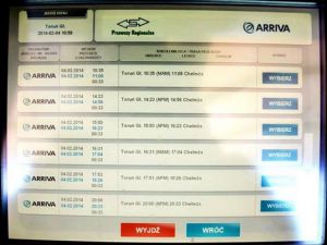 Bilety Arriva RP dostępne w automatach Avista