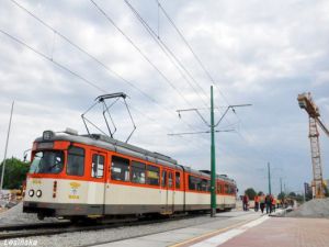 Poznań: tramwaje na nowym wiadukcie
