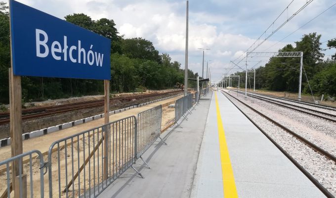 Bełchów – lepsze podróże i przewóz towarów na linii Skierniewice – Łowicz