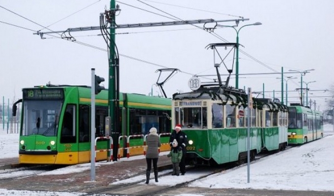 Poznań: korekta trasy tramwaju nr 18