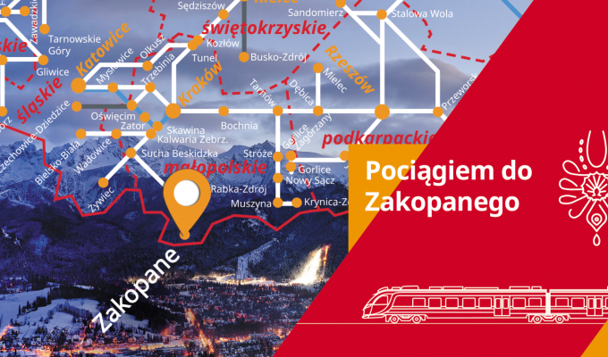 Dodatkowe pociągi z Krakowa do Zakopanego na Sylwester Marzeń 2023